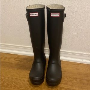 Hunter rain boots